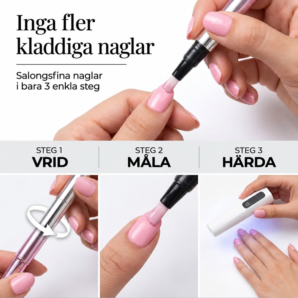 BeautyNordic Nagelpenna